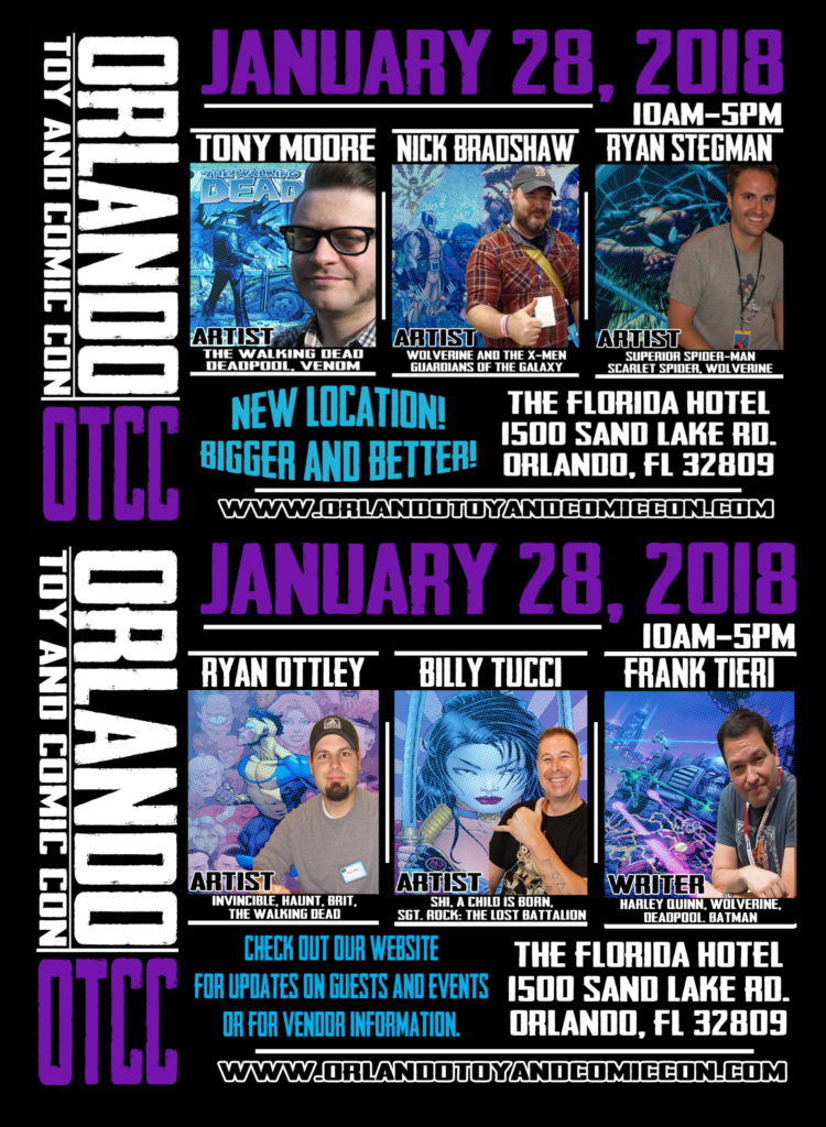 Orlando Toy and Comic Con Jan 28th 2018 Orlando FL Community